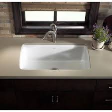 kohler cape dory undermount cast iron