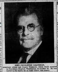 Prince William County Genealogy: Friday's Face from the Past: John Pendleton  Leachman