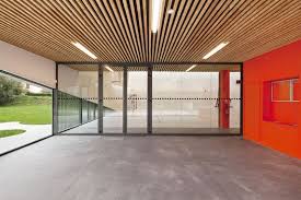 Gallery Of School Gymnasium In Neuves Maisons Giovanni Pace Architecte Abc Studio 25 In 2020 Abc Studios Education Architecture School Interior