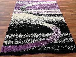 Black Area Rug 5x7 Modern Shag Rug 5x7 Swirls Red Gray Black White Purple Small Medium Large Sizes Textured Carpet Purple Bedroom Design Black Carpet Bedroom
