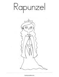 Phineas and ferb coloring pages. Rapunzel Coloring Page Twisty Noodle