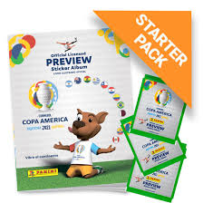 La collezione sarà disponibile in sud america a partire dal 19 di aprile. Starter Pack Conmebol Copa America 2020 Livro Ilustrado Capa Cartao 12 Envelopes 60 Cromos