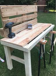 Diy Matschkuche Aussenspielkuche Matschekuche Banke Garten
