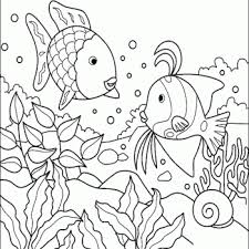 Rainbow fish coloring page from rainbow fish category. Creatures Great And Small Sea Prints To Color Recherche Google Rainbow Fish Coloring Page Ocean Coloring Pages Animal Coloring Pages