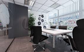 Pengusaha anak pokok sireh puteri / sireh belanda, untuk via spmodels.net. Simple Minimalist Meeting Room With Wall Sticker Ultra Modern Interior Design For Kronologi S Office In