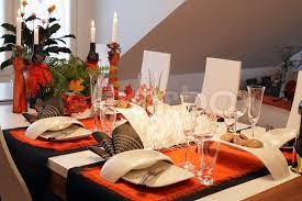 Find the perfect fine dining table setting stock illustrations from getty images. Fine Dining Table Laid For Four With Stock Image Colourbox