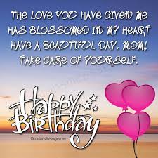 Sep 25, 2017 · if you're writing a birthday card message for your mom or sister, a great friend, a beloved family member, or your loved one, make sure to use one of these birthday sentiments to wish her well. Sweet Happy Birthday Wishes For Mother From Daughter
