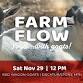 Farm Flow...Yoga with GOATS | THANKSGIVING WEEKEND event in Loganville, GA