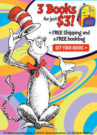 Get 3 Dr Seuss Books For Just 3 And For A Limited Time Get A Free Dr Seuss Book Bag Choose From Your Favorite Titles S Books Early Reading Skills Seuss