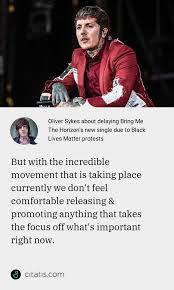 Obliterate featuring oli sykes of bring me the horizon. Bring Me The Horizon Quotes And Sayings Citatis