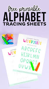 Whether your child is just starting out with writing letters or is a kindergartener who needs extra practice, my free printable alphabet worksheets will come in handy! Alphabet Tracing Printable Worksheet Early Education Printable Activity