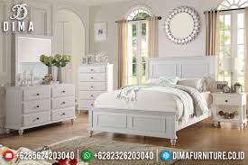 Ranjang Duco Putih Tempat Tidur Jepara Minimalis Karina Terbaru DF-0787 –  WA +62 823-2620-3040 | Furniture Jepara - Mebel Jepara - Dima Furniture  Jepara