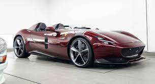 Dark Red Ferrari Monza Sp2 Is Drop-dead Gorgeous Ferrari Ferrari 288 Gto Monza