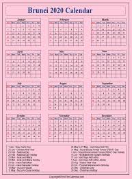 The qur'an is the holy book of islam, which is believed to be a revelation from allah. 2020 Holiday Calendar Brunei Brunei 2020 Holidays