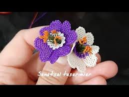 Igne Oyasi Farkli Cicek Modelleri Igne Oyasi Kalpli Cicek Needle Lace Flower Youtube Seed Bead Tutorials Boncuklu Cicek Oya Ornekleri