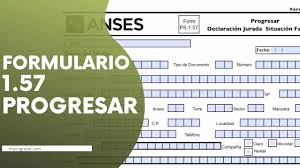 Al canal habitual de anses sumamos la web de progresar. Formulario 1 57 Anses Progresar Como Descargar E Imprimir Llenar Mi Progresar