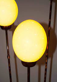 ostrich egg lamps are warm romantic and exceptionally unique the eggs are large and prominent with small drill holes in them lamp soft lighting floor lamp