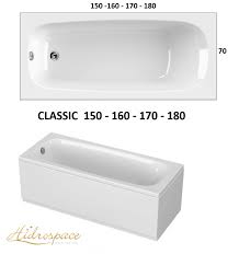 Prediligi toni chiari e varianti con tono su tono. Vasche Da Bagno Di Dimensioni Standard E Con Sistema Di Idromassaggio Lunghezza Da Cm 150 A Cm 180 Larghezza Cm 70