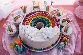 6th Birthday Birthday Cake Designs For 6 Year Old Boy Birthday Cake Rainbow Birthday Cake 6th Birthday Cakes Birthday Cake Kids