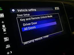 Plus, you can adjust when—and if—your vehicle's doors automatically lock and unlock. Auto Door Lock Unlock Fix Maybe Honda Pilot Honda Pilot Forums
