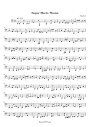 Super Mario Theme Sheet Music - Super Mario Theme Score • HamieNET.com