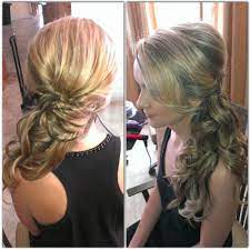 Pin By Alissa Zupnik On Beauty By Verlin Wedding Hair Side Bridesmaid Hair Hair