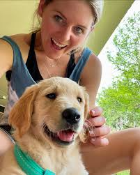 HAPPY 4th BIRTHDAY to my smiley Sunny girl! 🌞🐾 (a day late)! Thank you  for bringing pure joy and sunshine into my life! You bring happiness to  everyone you meet! YOU have