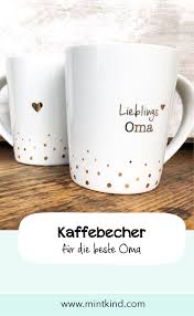Porzellan Becher Lieblingsoma Geschenk Oma Kaffeebecher Tasse Gestalten
