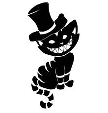 Cheshire Cat Katzentattoos Schwarze Katze Tatowierungen Zeichnungen