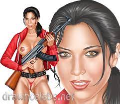 1girls ak-47 areolae breasts cameltoe casual celebrity erect  nipples female firearm human left 4 dead nipples olivia munn panties pussy  rifle rzhevskii solo tagme topless weapon zoey (left 4 dead) (cosplay) 