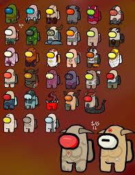 You Guys Liked My First Among Us Themed Art So I Got Pretty Inspired Here S Every Enemy Currently In Doom Eternal As An Among Us Character Plus The Slayer Hope You Enjoy