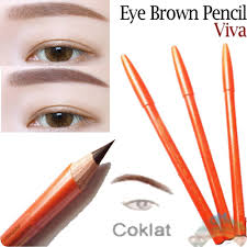 Klik Beli Pensil Alis Viva Pencil Eyebrow Pensil Makeup Warna Coklat Dan Hitam 1 Pcs Lazada Indonesia