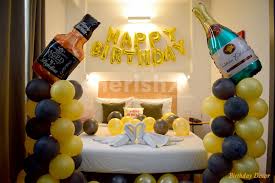 1 some hotels will decorate rooms for special occasions, such as birthdays. Balloon Decoration In Hotel Room In Bangalore
