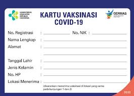 We did not find results for: Penampakan Kartu Vaksin Covid 19 Diberikan Setelah Disuntik Halaman 2