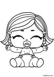 For boys and girls, kids and adults, teenagers and toddlers, preschoolers and older kids at school. Lil As If Baby High Quality Free Coloring From The Category L O L Lil Sisters More P Baby Coloring Pages Puppy Coloring Pages Kids Printable Coloring Pages