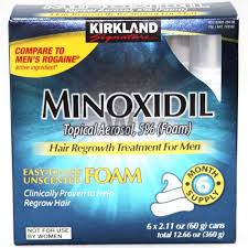 Kirkland signature extra minoxidil topical 5% solution regrows more hair than 2% minoxidil topical solution. Kirkland 5 Minoxidil Extra Strength Foam Hair Loss And Hair Regrowth Monsterhotdeals