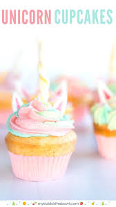Unicorn Cupcakes The Perfect Baking Project With Kids Recipe Fancy Cupcakes Baking Project School Holiday Baking