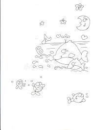 We can only see the stars in the night sky, if. Night Day Whale Chine Coloring For Kids Stock Illustration Illustration Of Kids Narrative 78979631