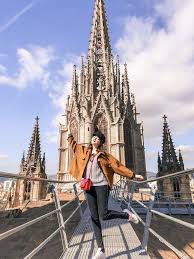The giant gothic barcelona cathedral is a focal point of interest in the gothic quarter (historic old town). Barcelona Cathedral Such A Beautiful View Perfect Instagram Spot Spain Travel Barcelona Spain Travel Places To Go