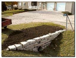 Sandy And Dan S Culvert Retaining Wall Page Driveway Entrance Landscaping Outdoor Landscaping Driveway Culvert