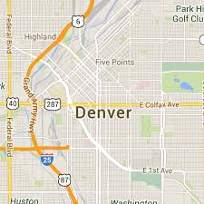 Shopping In Denver Usa Denver Street Map Downtown Denver