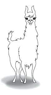 Weighing in at 200 pounds (90 kg), it is larger than the vicuña. Llama Coloring Pages Best Coloring Pages For Kids