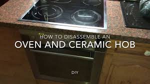 Looking for a single or double oven to be built into the wall or under a counter? How To Remove An Oven And Ceramic Hob Diy Youtube