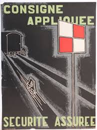 Vintage French Safety Poster Wall Art Durupt Train Rail Safety Etsy Poster Wall Art Poster Wall Safety Posters