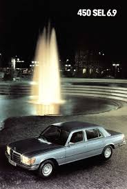 Mercedes 450 Sel 6 9 Hot Rod Pullman Boitier Rouge Voiture Vintage Voiture Mercedes