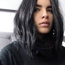 Ephemeral Charcoal Hair Ash Hair Color Hair Color For Black Hair