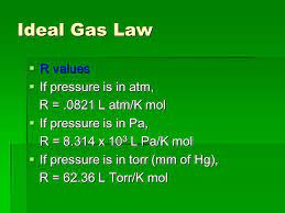 Lower pressure is best because then the average. The Ideal Gas Law Pv Nrt Ppt Video Online Download