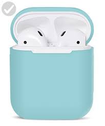 Podskinz Airpods Case Protective Silicone Cover And Skin For Apple Airpods Charging Case Diamond Blue Fun Airpods Case Airpods Case Silicone Silicone Cover