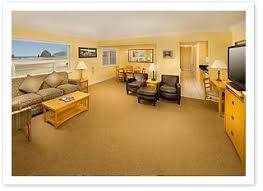 Cozy and spacious room (living room and bedroom) approx. Ocean Front Rooms Tolovana Inn Cannon Beach Or