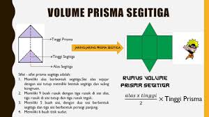 Diketahui sebuah segitiga abc dengan panjang sisi a = 12 cm seperti gambar berikut. Prisma Segitiga Youtube